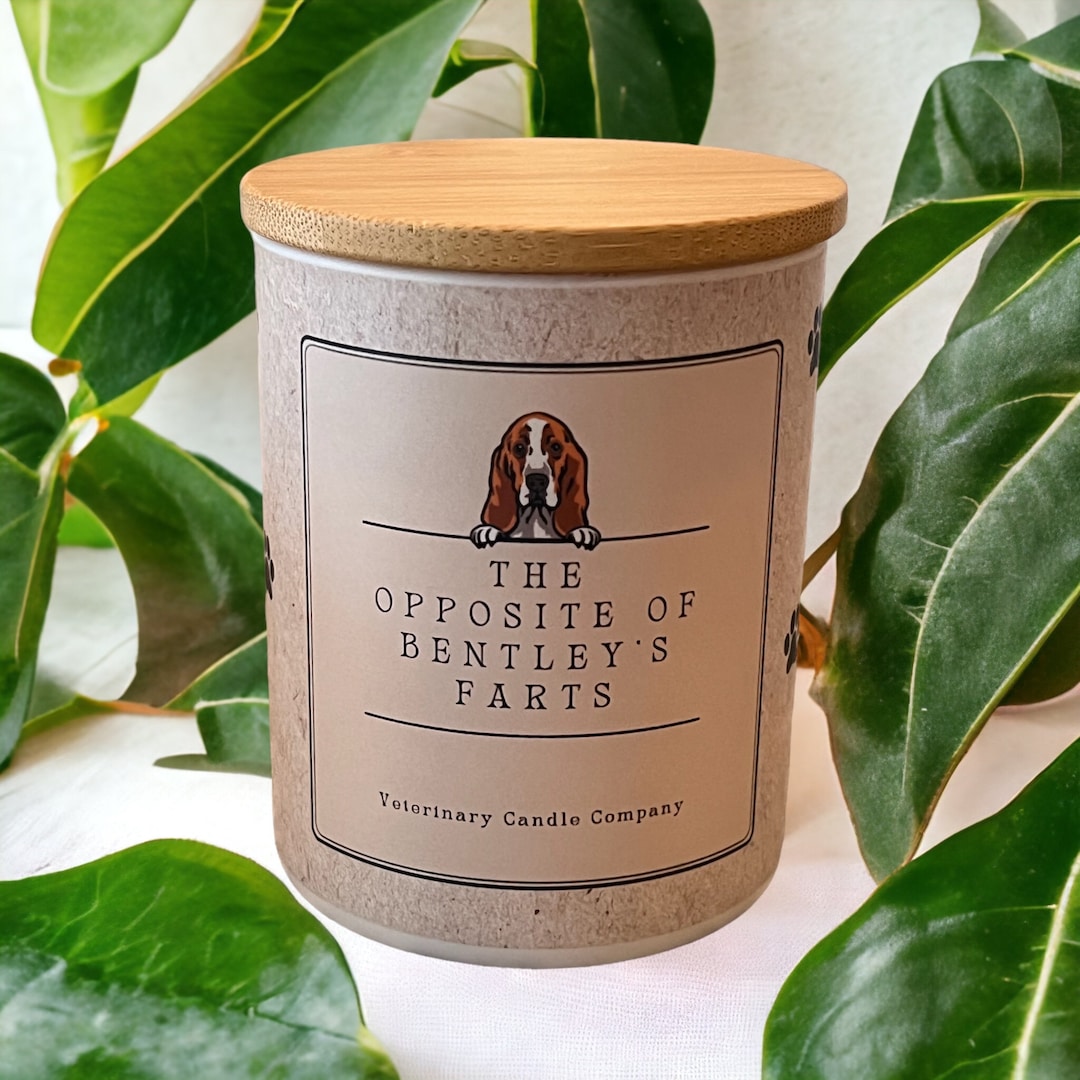 Dog Humor Candle Custom Breed and Name, Fart Gifts, Dog Gifts, Gifts for Dog Lovers, Dog Candle