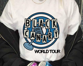 Nightwing 80 Black Canary World Tour tee