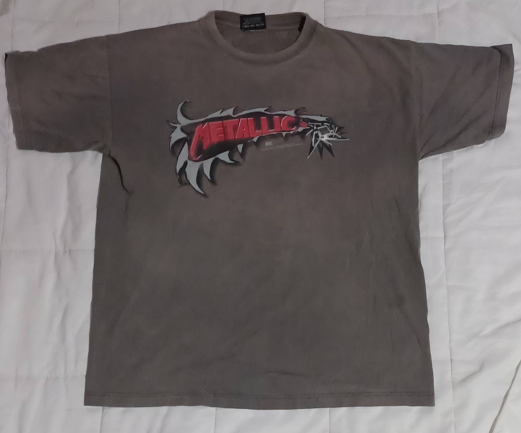 Metallica ninja star shirt Clearance