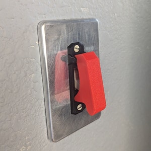 Airplane missile cover for light switch cover