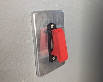 Airplane missile cover for light switch cover