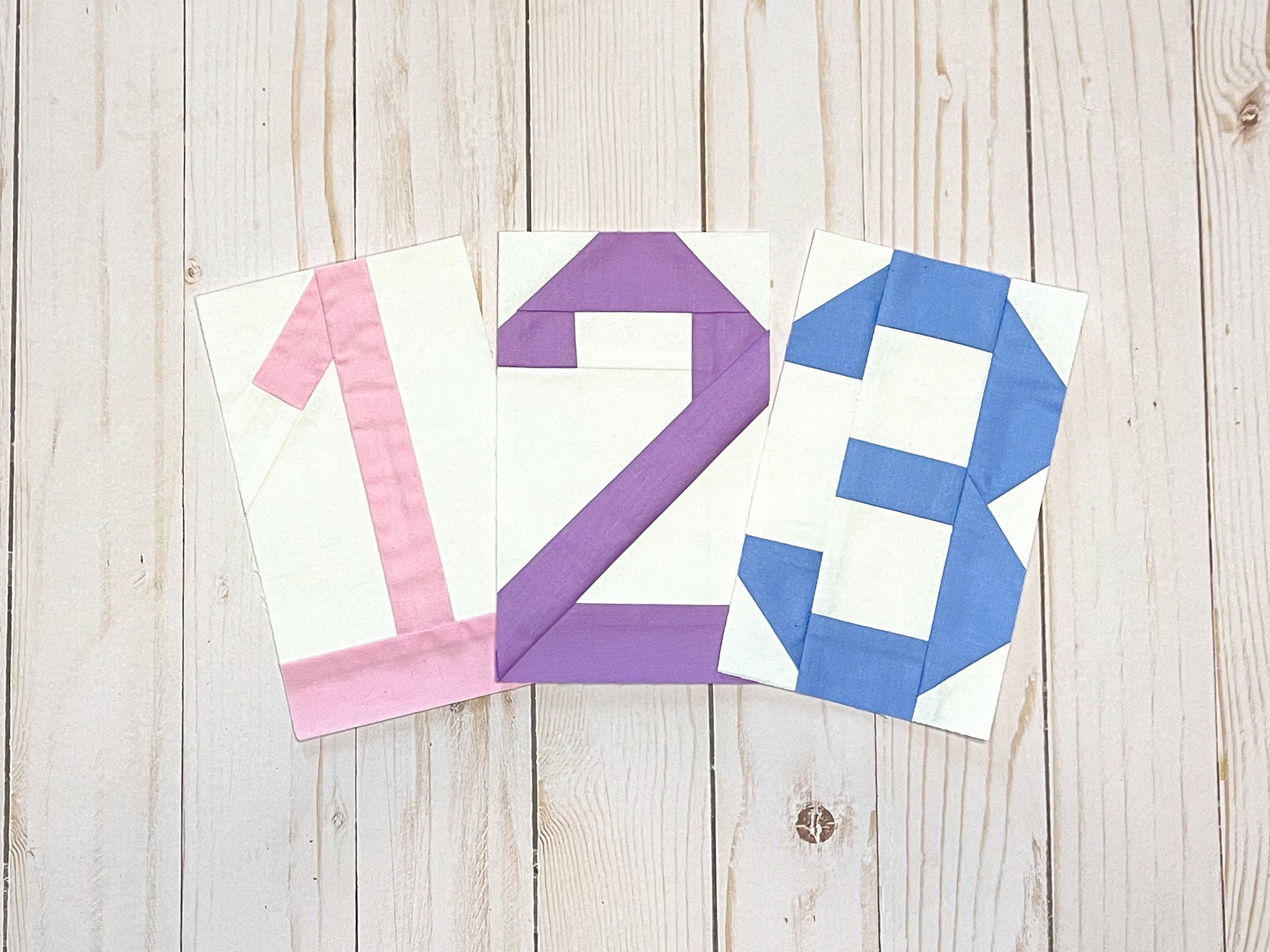 Numbers Quilt Patterns - 6