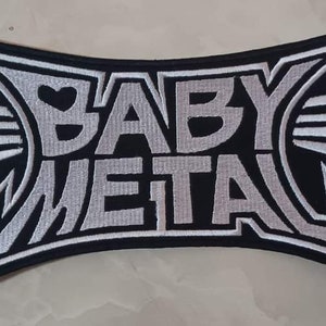 Parche de metal para bebé