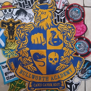 Bullworth Academy Large Patch from Bully Game