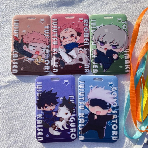 JJK ID Card Holder JJK Card Holder Anime Id Card Holder Etsy UK
