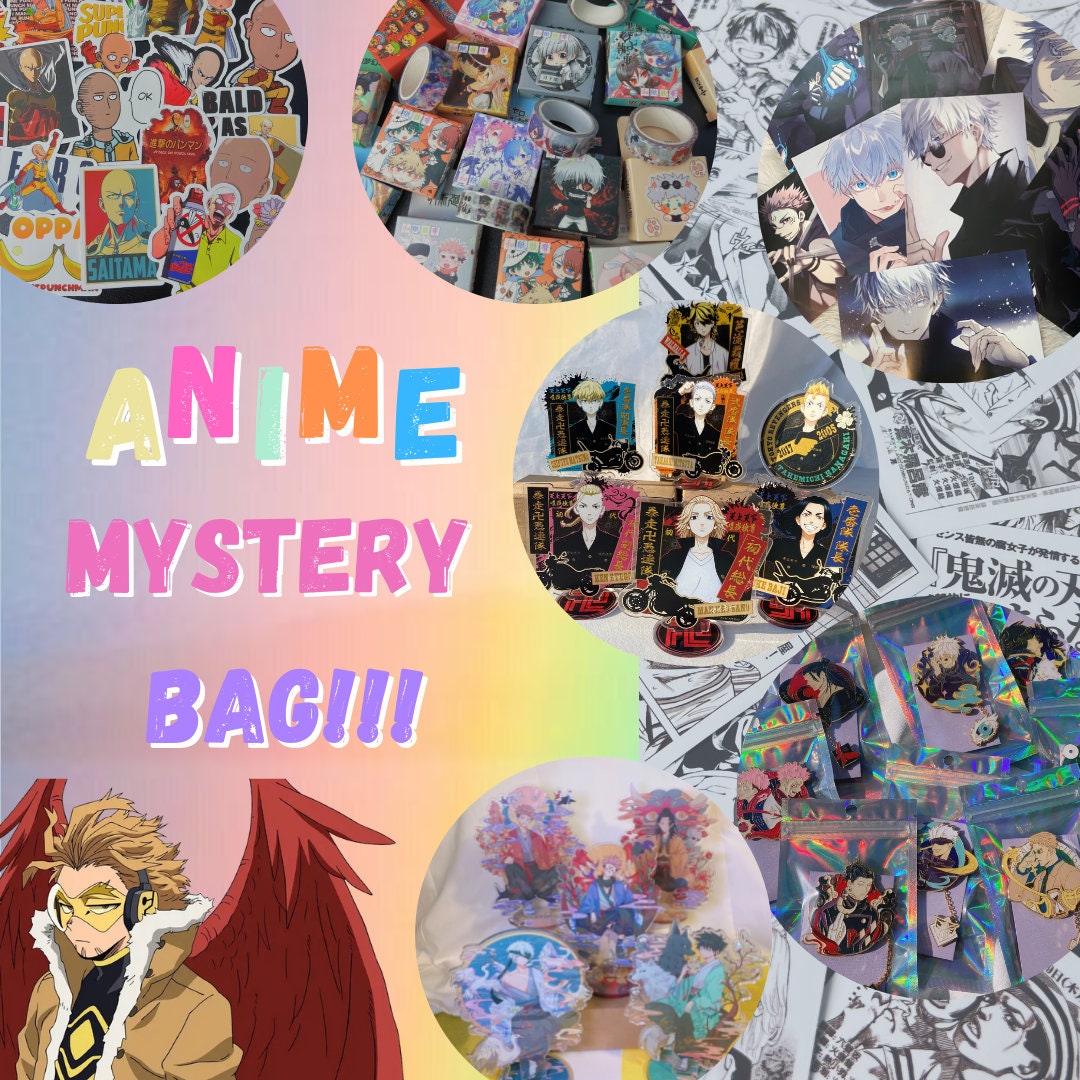 ANIME MYSTERY BAG Anime Mystery Box Anime Goodie Bag Anime Etsy