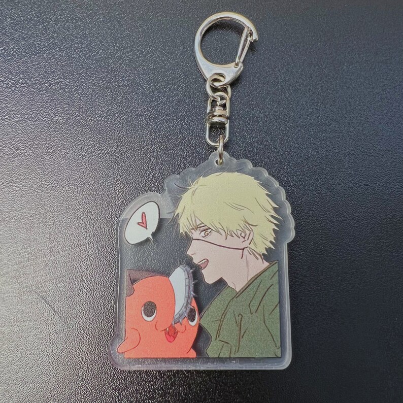 CHAINSAW MAN KEYCHAINS Chainsaw man key charm Llavero de Etsy México