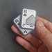 LAUTIE Shuffle 2.0 lautie EDC Fidgets Aces Poker Push Card Anti-Stress Decompression Magnetic Hand Fidget Toys 