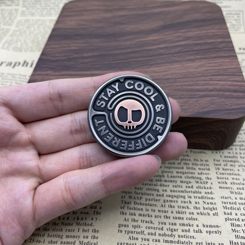 LAUTIE 2099 SAM Haptic Coin Fidget Push Slider Fingertips - Etsy