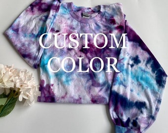 Custom Color Ice Dye Shirt