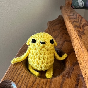 crochet Jake the dog (adventure time)