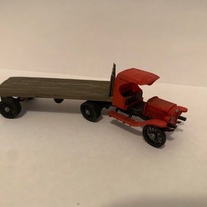 Model 3D Wooden 1:40 Scale Model Vehicle Truck Building Kits for Children,  Adults From 13 to 99 Years 