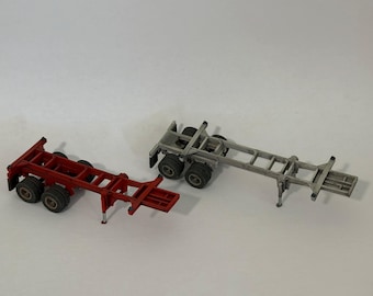 Miniature 20ft Container Semi Trailer (HO Scale)