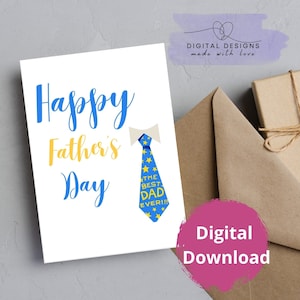 Tarjeta imprimible del Día del Padre Feliz, Tarjeta de papá, Tarjeta divertida, Tarjeta del abuelo, Tarjeta del Día del Padre, Tarjeta del Día del Padre Feliz