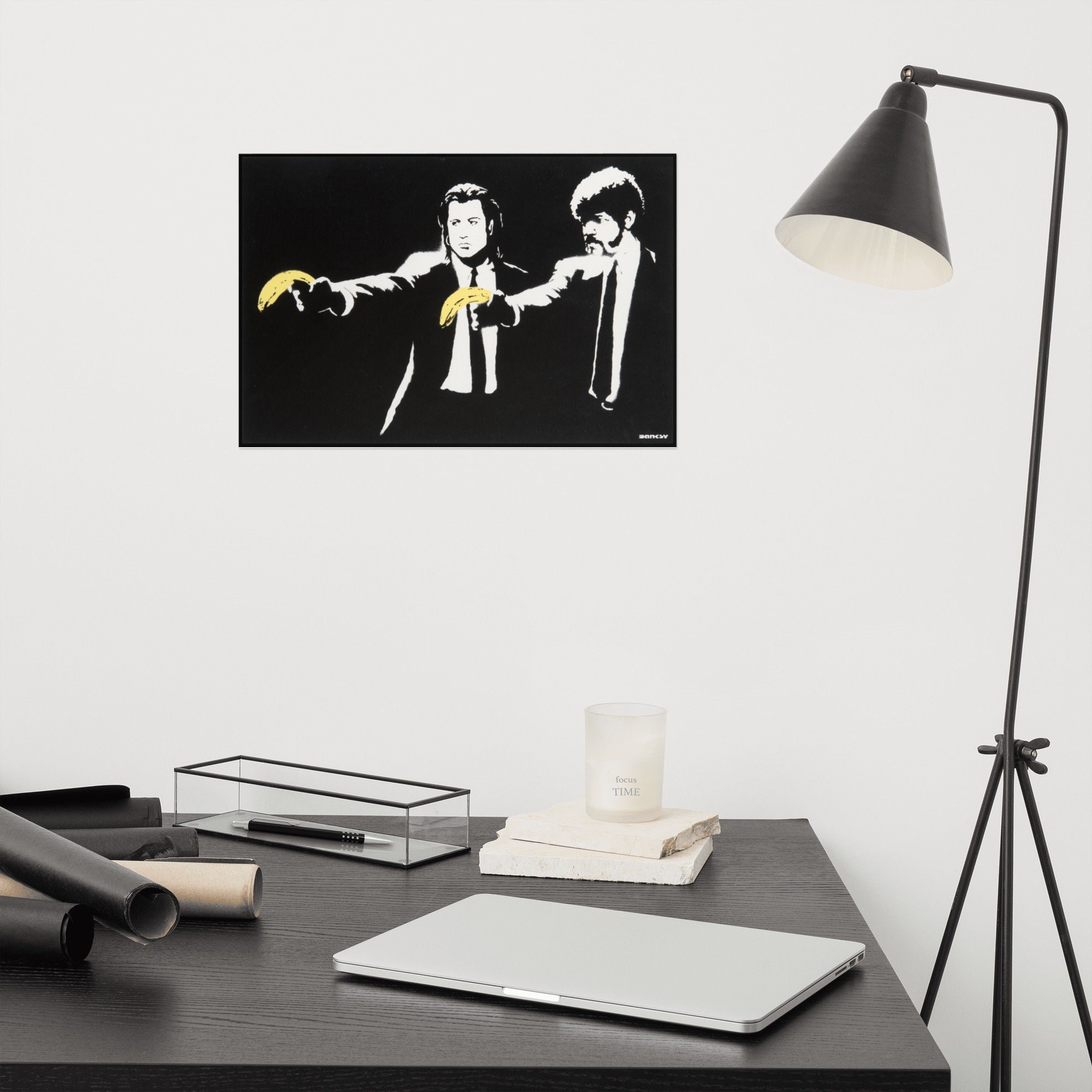 Banksy Pulp Fiction Banana Gun Killers - Poster - Etsy