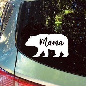 Mama beer vinyl sticker sticker, moeder cadeau, Moederdag cadeau, vinyl sticker voor auto laptop waterfles skateboard raam koelkast deur mok