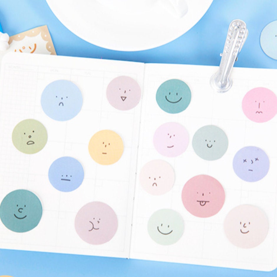45pcs Emoji Stickers Emoji Bullet Journal Sticker Emoji Etsy