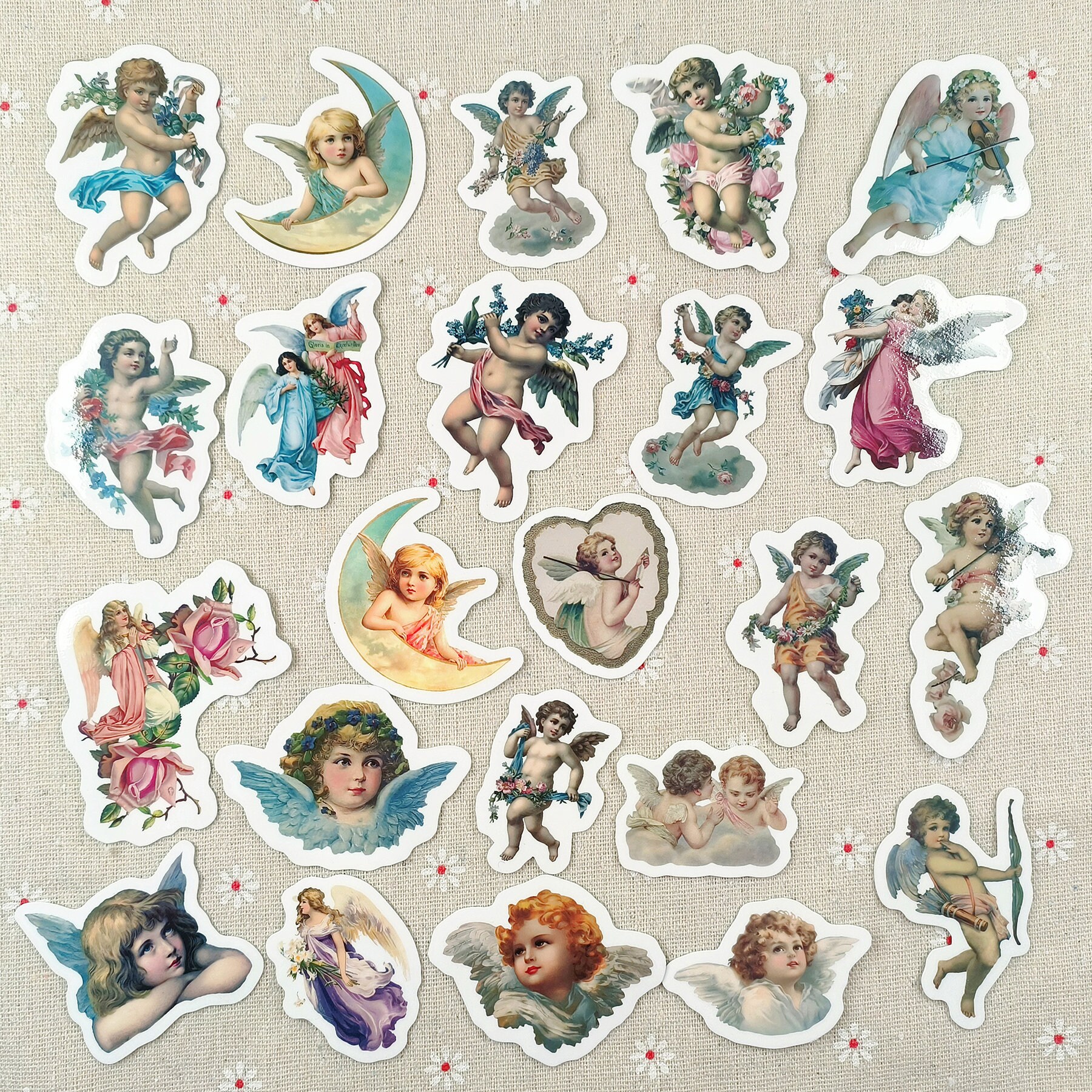 46pcs Angel Stickers, Angle Bullet Journal Stickers, Angel Planner ...