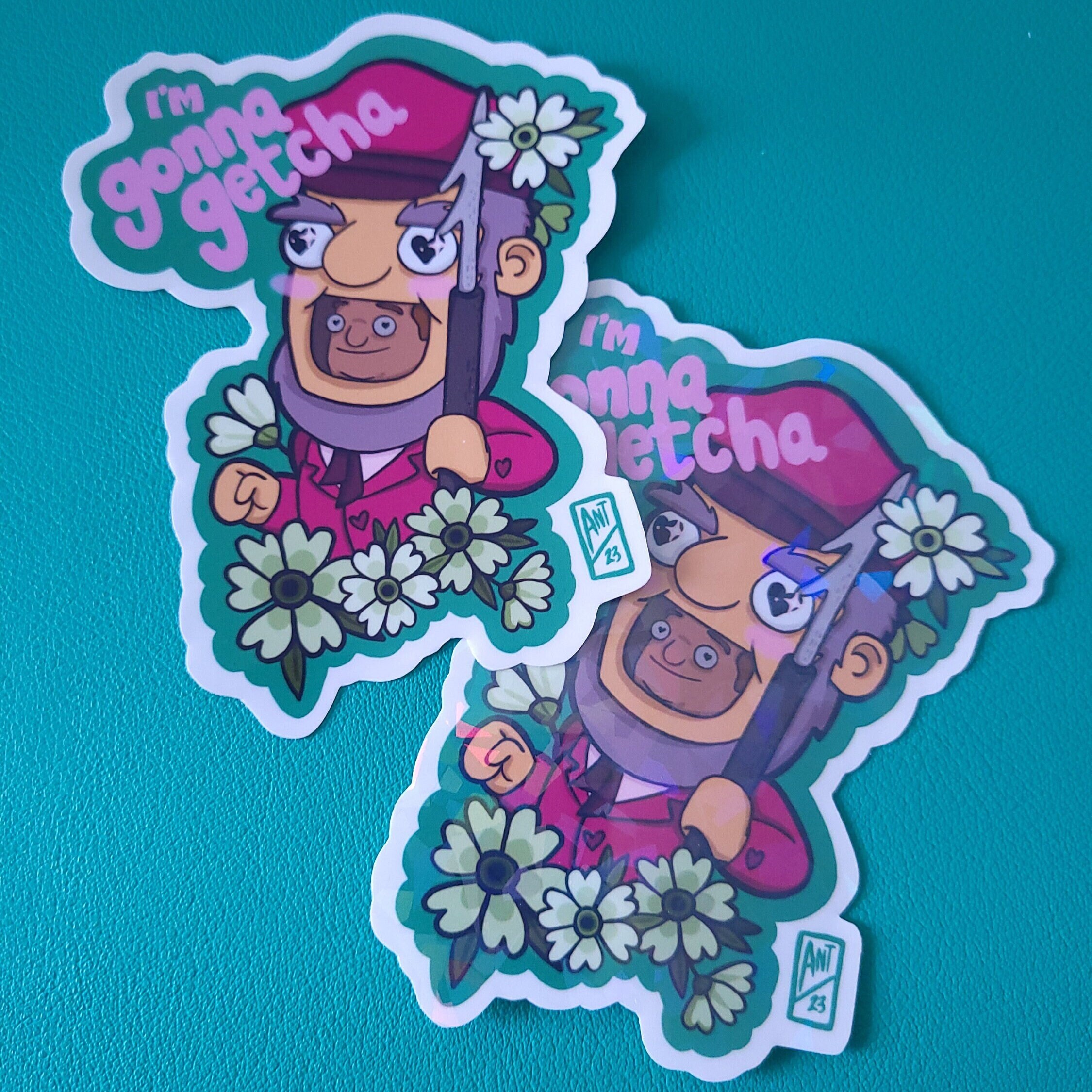 Zeke Sticker | Bob's Burgers FanArt | Wagstaff Whalers Sticker | Bob's Burgers Sticker | American Traditional Sticker | Tattoo Style Art