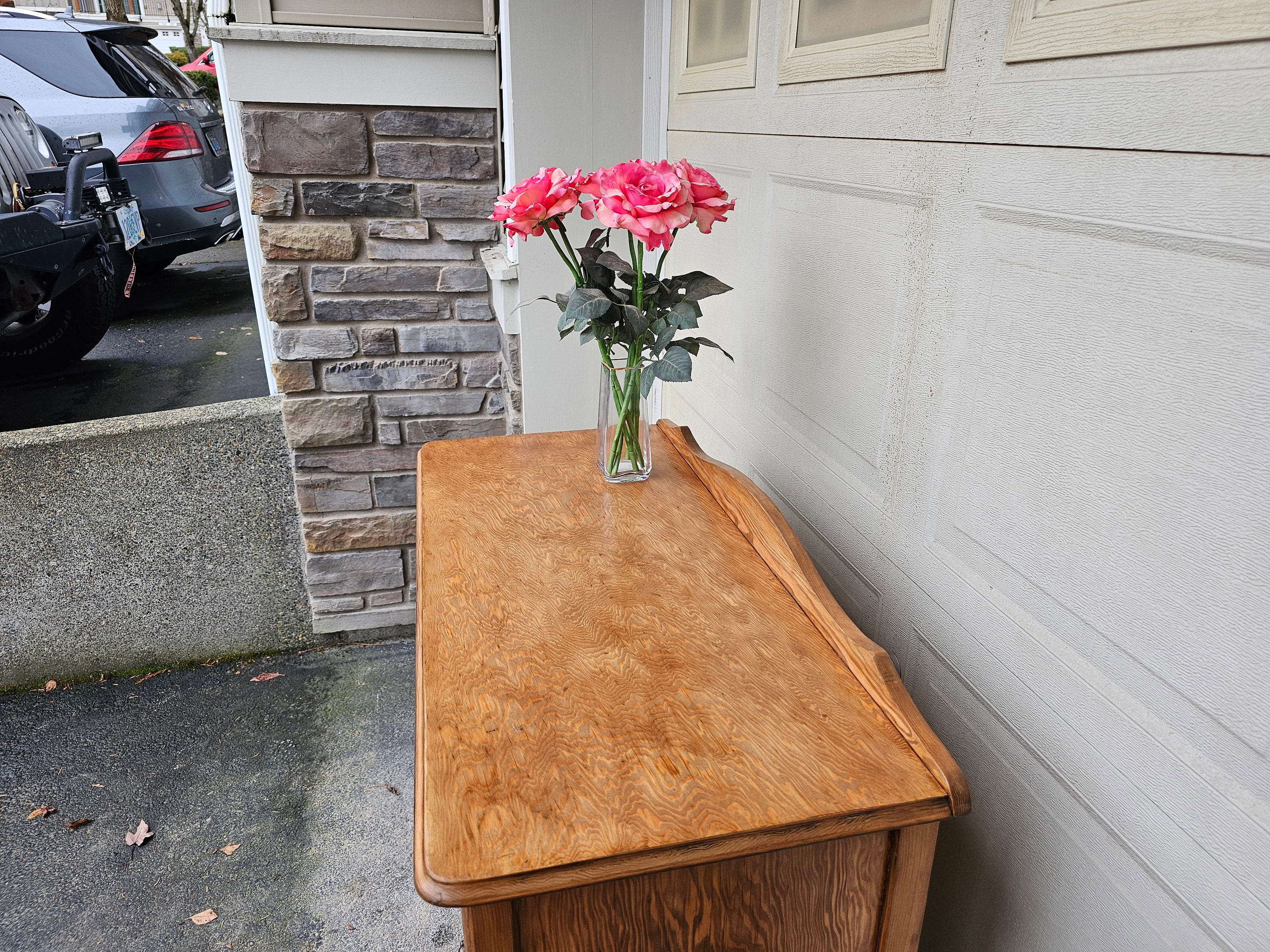 SOLD Victorian Tall Dresser, 5 Drawers - Etsy