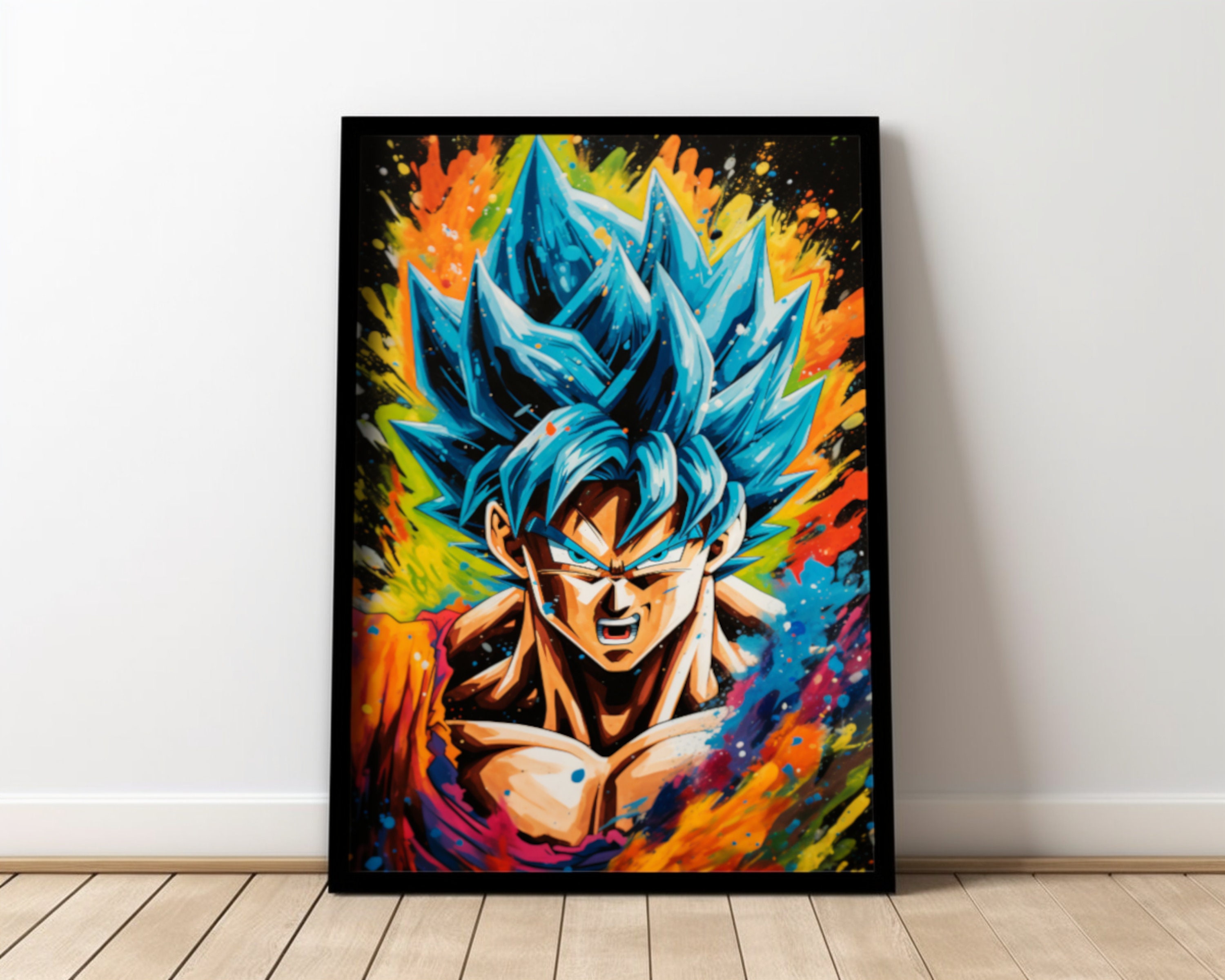 Camisa Camiseta Impressão 3D Goku Ssj Blue 3 Dragon Ball Heroes Estilo