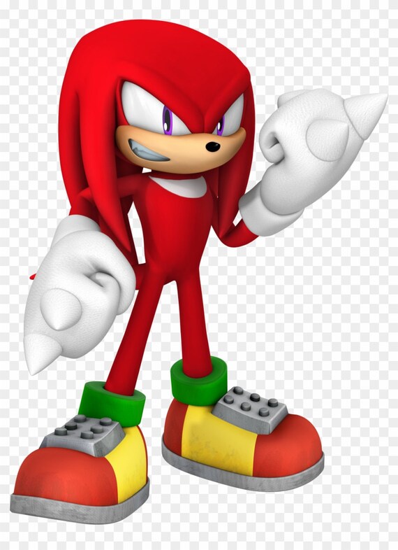 Knuckles 2ft5ft Cardboard Cutout Etsy