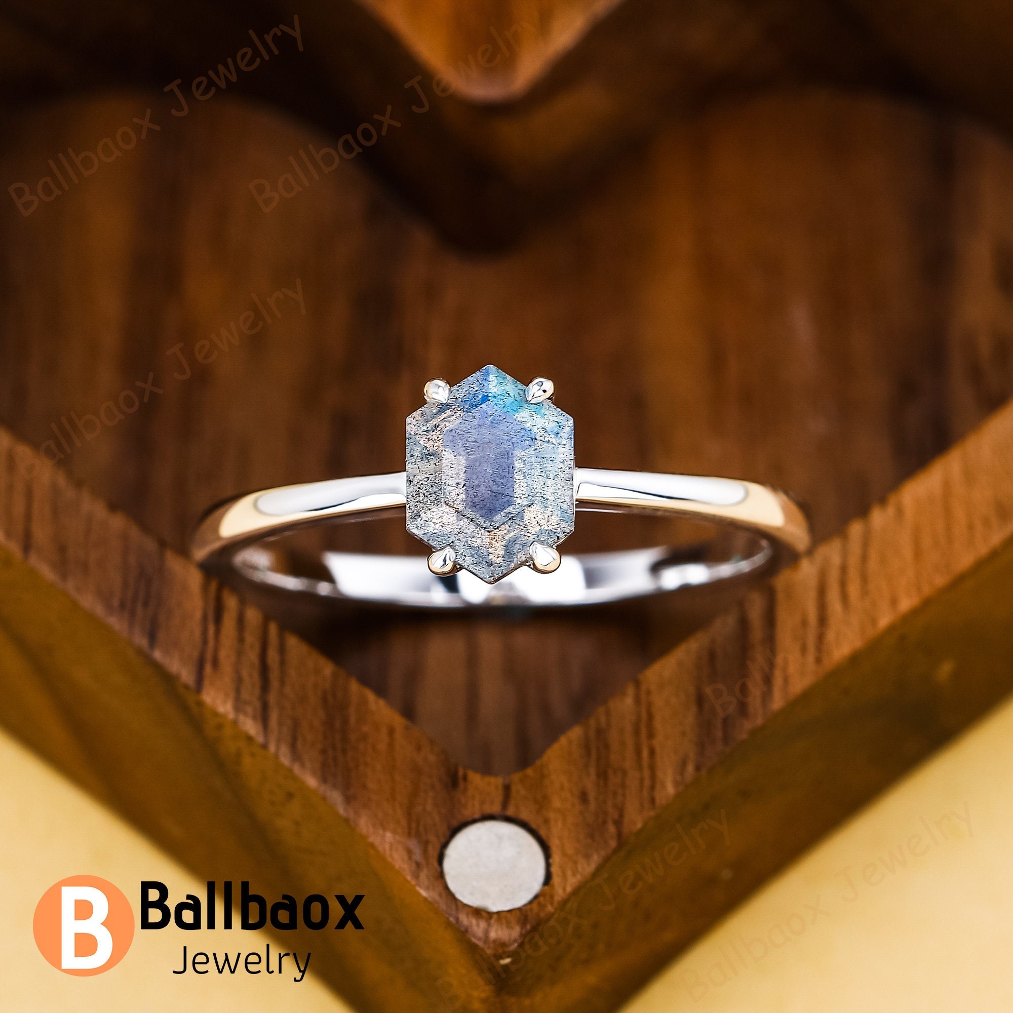 Semi precious engagement rings online