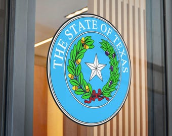 Verbindingssticker staat Texas | Gestanste sticker