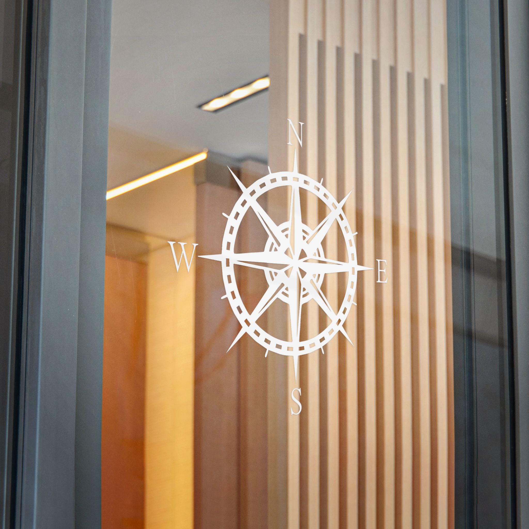 Nautical Compass Rose Sticker | Die-cut Sticker - Etsy