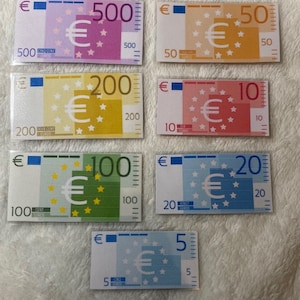 Fiktive Euro-Banknoten