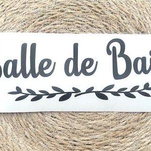 Stickers, décalcomanie pour porte, Etiquettes vinyl, mural