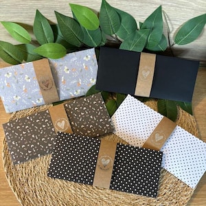 ENVELOPPES personnalisées /portefeuille / porte chèque, argent, billets