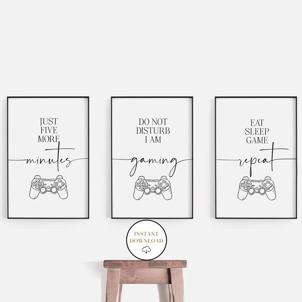 Gaming Wall Art Etsy
