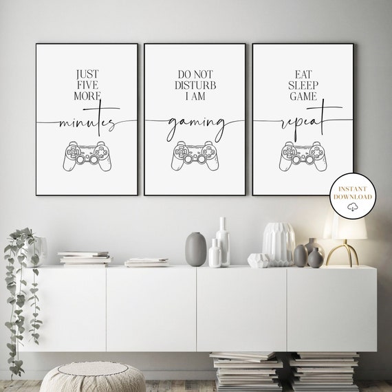 Poster Eat, Sleep, Game, Repeat - Gaming | Wall Art, Gifts & Merchandise 