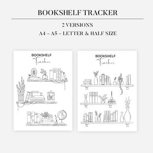 Reading Planner Bundle Printable, Reading Journal Printable, Reading Challenges, Reading Log, Book Review, Goals, Books To Read, A5 Size