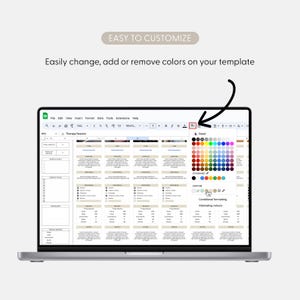 Social Media Content Calendar, Social Media Monthly Content Planner, Google Sheet Spreadsheets, Instagram, Youtube, TikTok, Facebook Tracker image 18