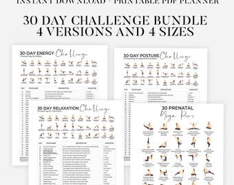 Prenatal Exercise Guide, Prenatal Yoga, Pregnancy workout plan, Exercise poster for Pregnancy, workout Challenge, Printable Home Workout