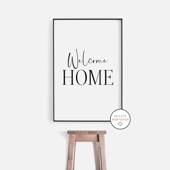 Home Printable Wall Art Home Decor New Home Etsy