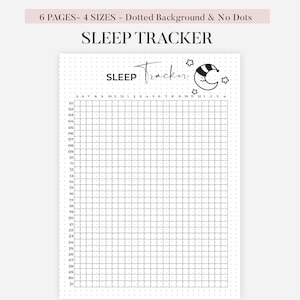 24時間睡眠、睡眠トラッカー、睡眠サイクル、睡眠ログ、健康トラッカー、プランナーテンプレート、印刷可能なトラッカー、気分トラッカー、年間習慣トラッカー