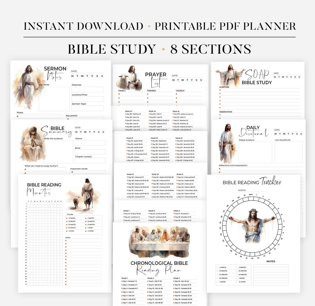 Bible Chapter Summary Template | Bible Notes | Bible Study | Bible ...
