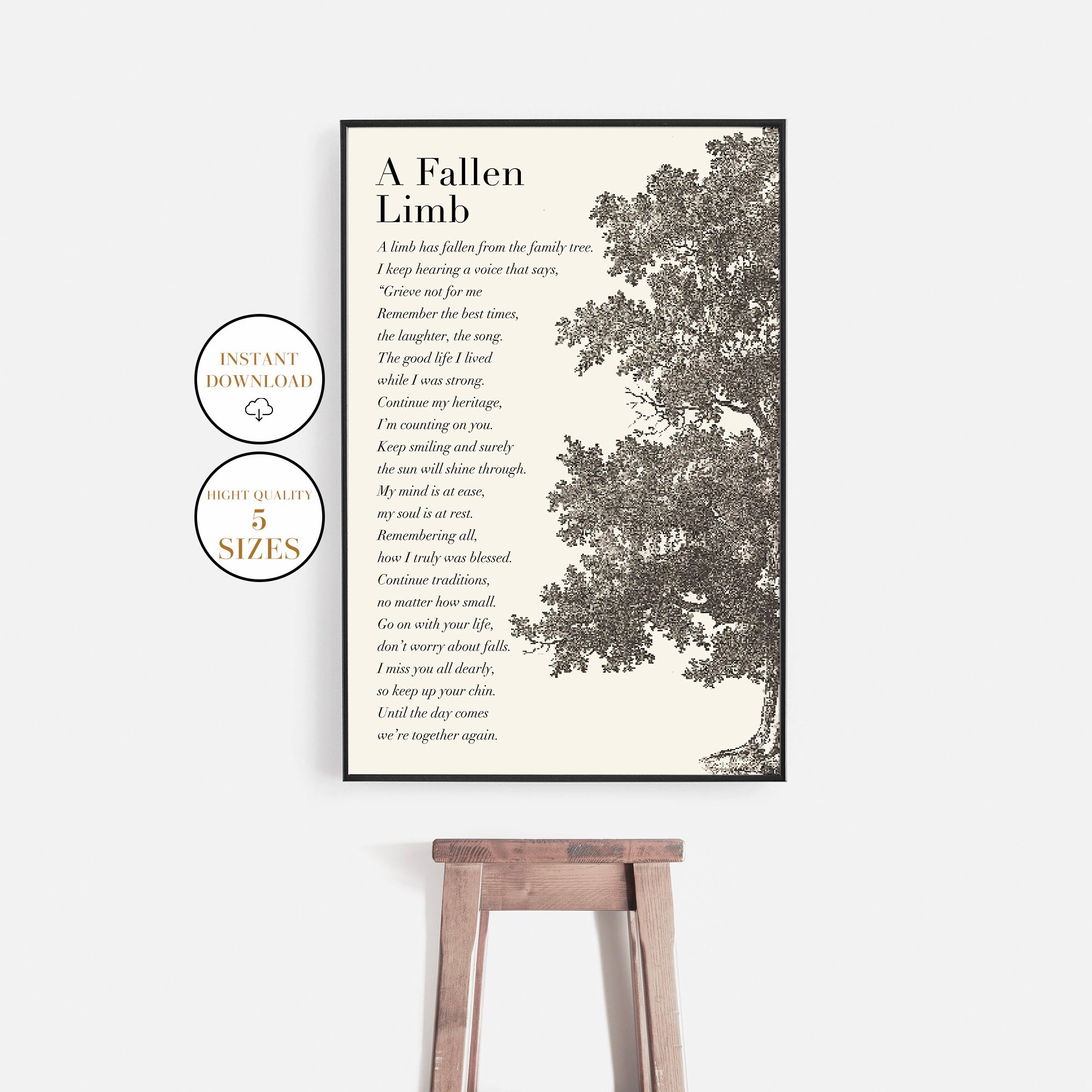 A Limb Has Fallen From the Family - Il Fullxfull.4451777451 8p5t 