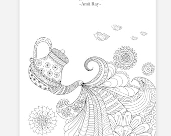 50 Adult Mandala Coloring Book | INSTANT DOWNLOAD | Printable Coloring Pages | Adult Mandala Coloring Pages | Stress Relief Coloring Pages
