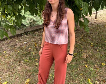 Jamyla's Pants Very Easy sewing pattern ESP & ENG
