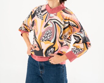 Mariona's Sweatshirt Easy Sewing Pattern ESP & ENG