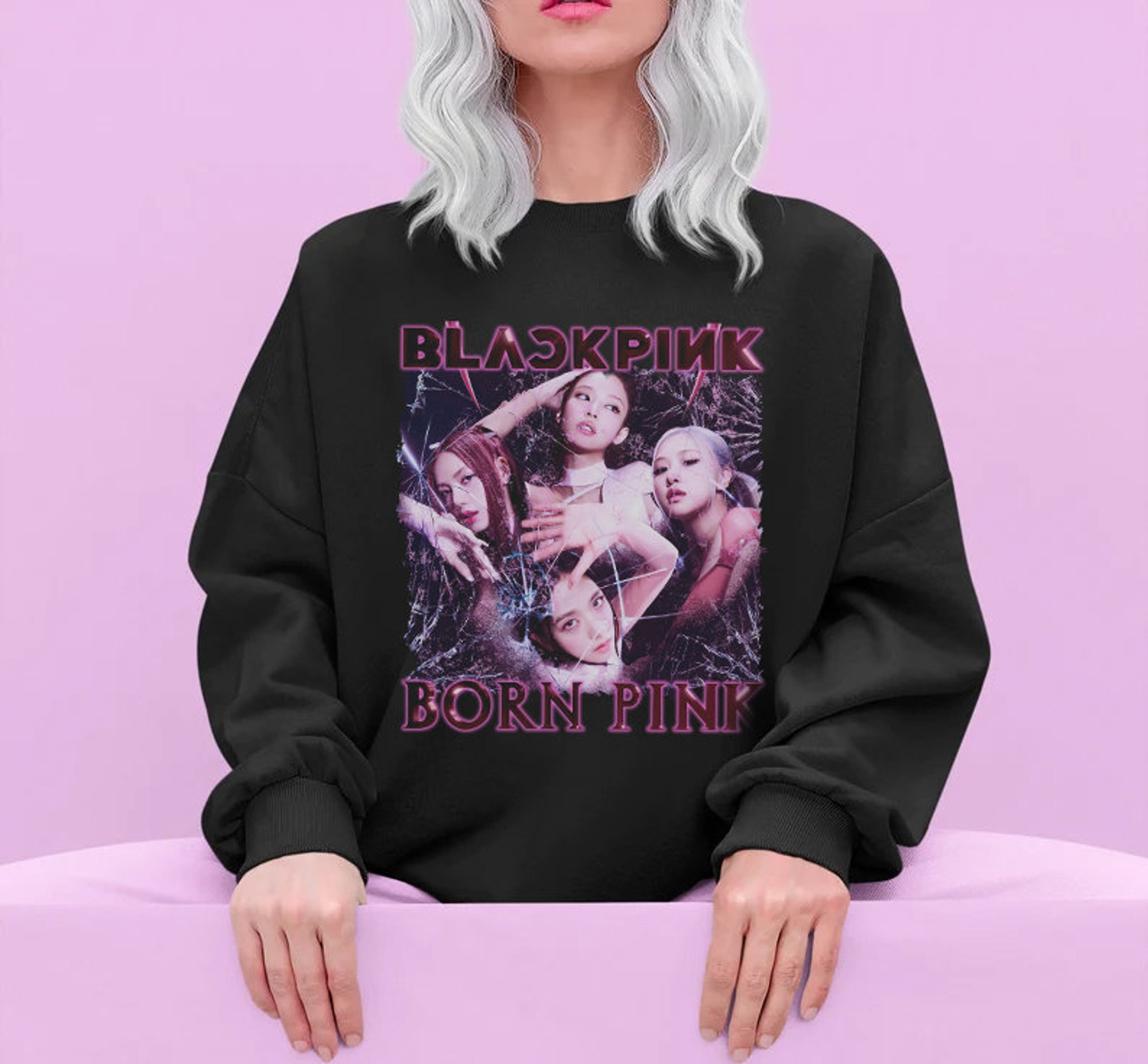 Discover BLACKPINK Shirt, Born Pink World Tour Tshirt