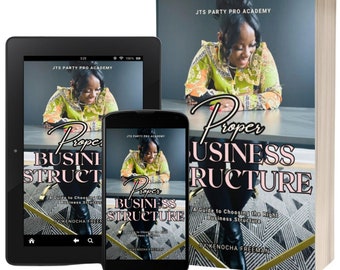 Proper Business Structure E-book