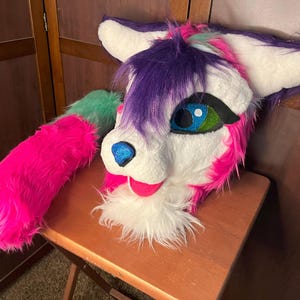 Fursuit froyo Head Tail - Etsy