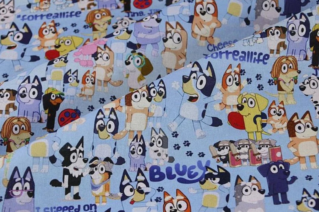 Bluey Gift Wrap Bluey Wrapping Paper Bluey Birthday Bluey Etsy