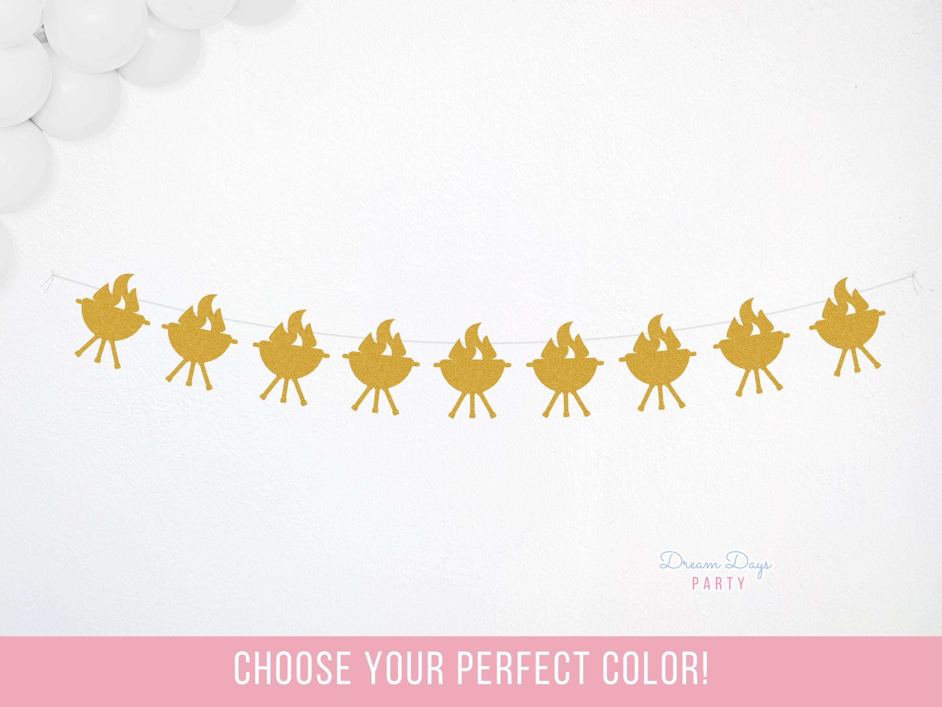 Grill Garland, BBQ Party Decor, Summer Cookout Banner, Backyard ...