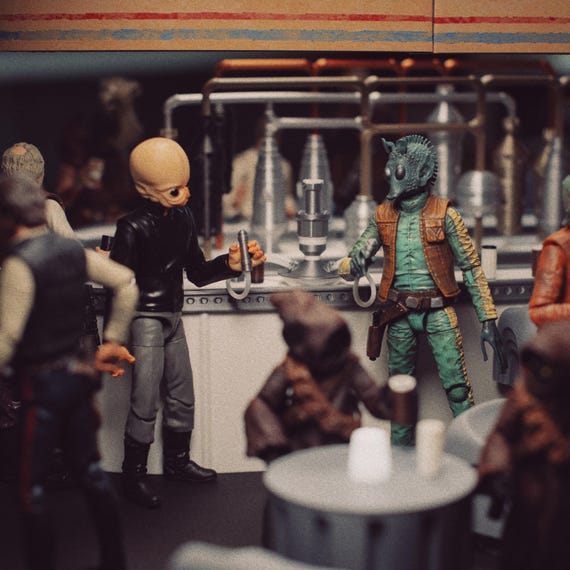 スター・ウォーズ カンティーナ ジオラマ プレイセット 1/12